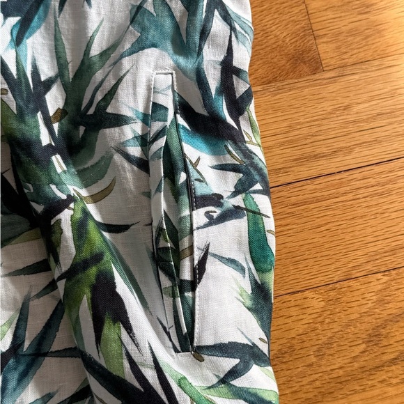 Jim Thompson Linen Boxy Midi Dress Bamboo Print. Size ?S? - Picture 14 of 16